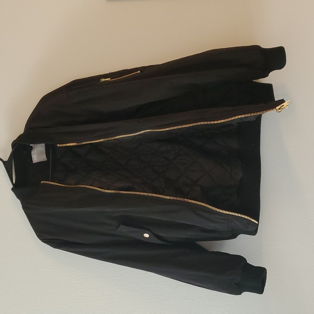 ASOS Black Bomber Jacket (2)